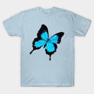 Blue Monarch Butterfly T-Shirt